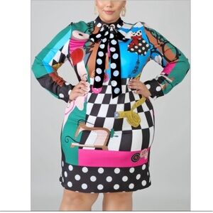 Super cute fun dress. Definitely a head turner